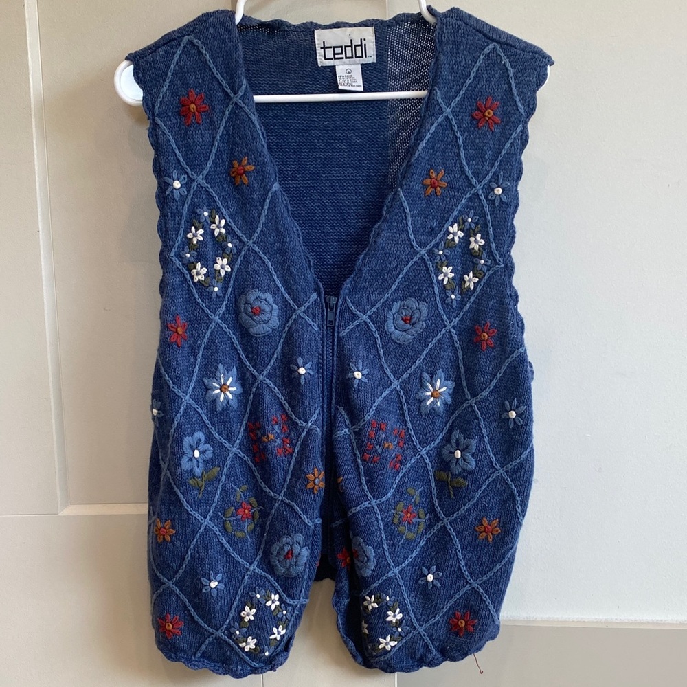 Floral Vest